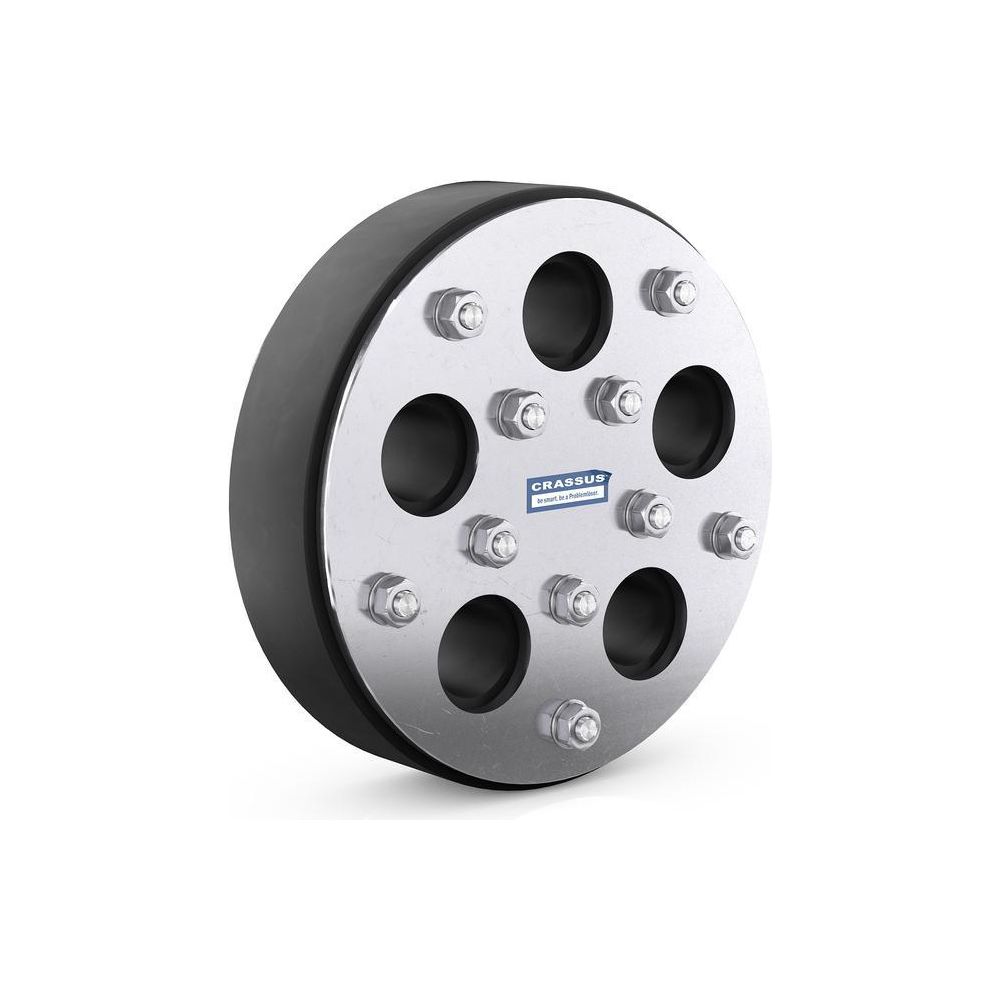 Crassus Pressringdichtung Typ M, DN 150, 5x0-32mm, 2,5 bar, Dichtung 30mm, EPDM/V2... CRASSUS-CRA21097V2A 4260391379628 (Abb. 2)
