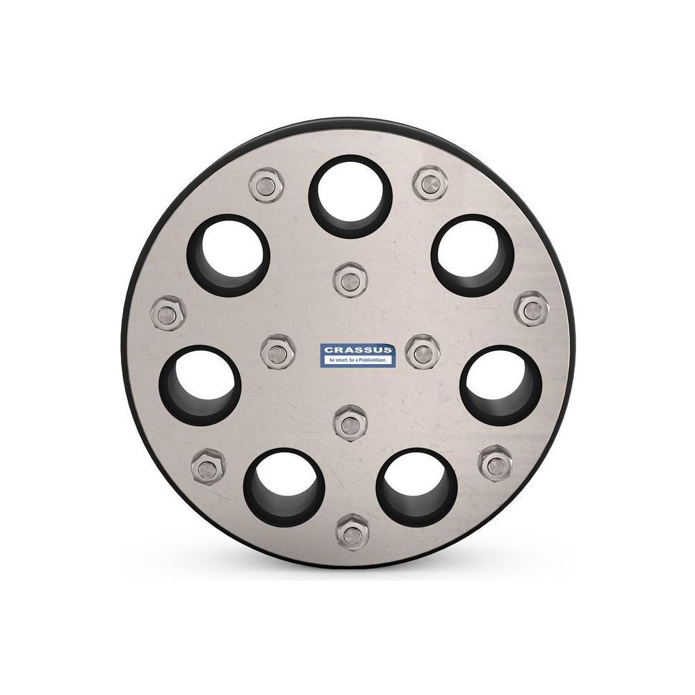 Crassus Pressringdichtung Typ M, DN 200, 7x0-32mm, 2,5 bar, Dichtung 30mm, EPDM/V4... CRASSUS-CRA21099V4A 4260391374562 (Abb. 4)
