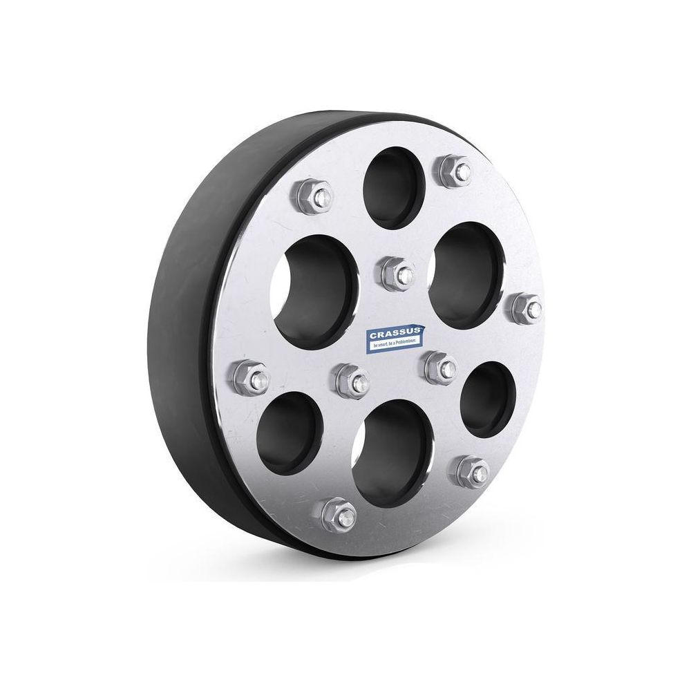 Crassus Pressringdichtung Typ M, DN 200, 3x0-32mm 3x0-50mm, 2,5 bar, Dichtung 30mm... CRASSUS-CRA21100V2A 4260391379598 (Abb. 2)