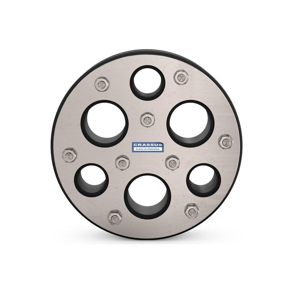 Crassus Pressringdichtung Typ M, DN 200, 3x0-32mm 3x0-50mm, 2,5 bar, Dichtung 30mm... CRASSUS-CRA21100V4A 4260391374579 (Abb. 4)
