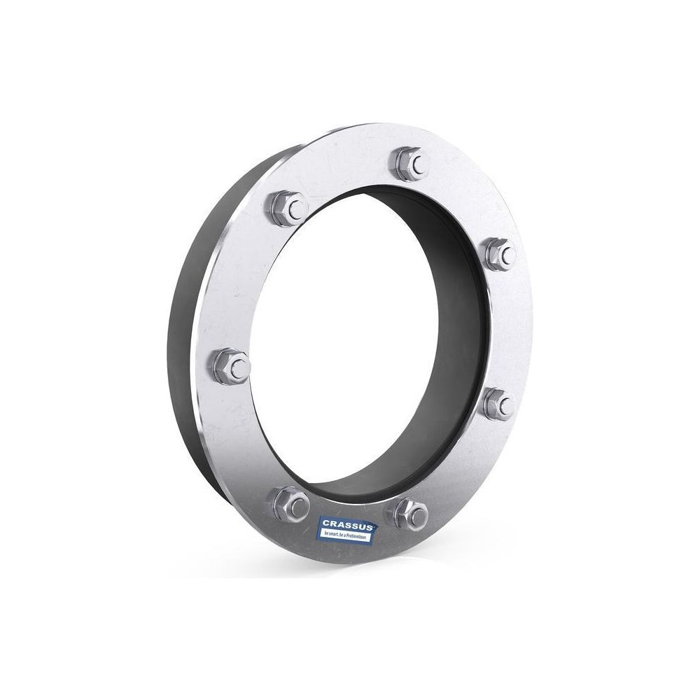 Crassus Pressringdichtung SD30-GF, DN 250, 0-225mm, 2,5 bar, 30mm, EPDM, V2A... CRASSUS-CRA21171V2A 4260391372223 (Abb. 2)