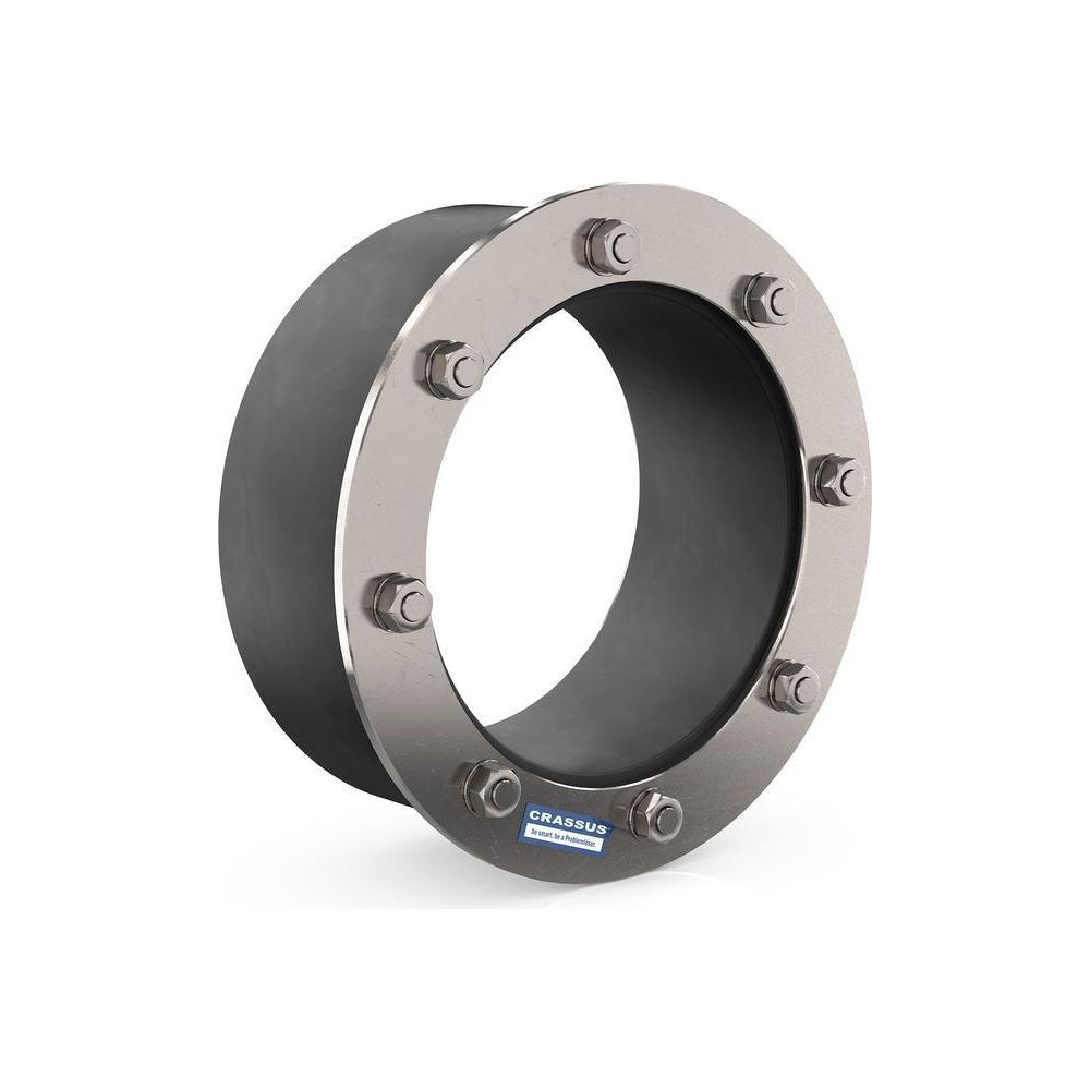 Crassus Pressringdichtung SD60-GF, DN 50, AD 0-25mm, 5 bar, Dichtbreite 60mm, EPDM... CRASSUS-CRA21177V4A 4260391376122 (Abb. 2)