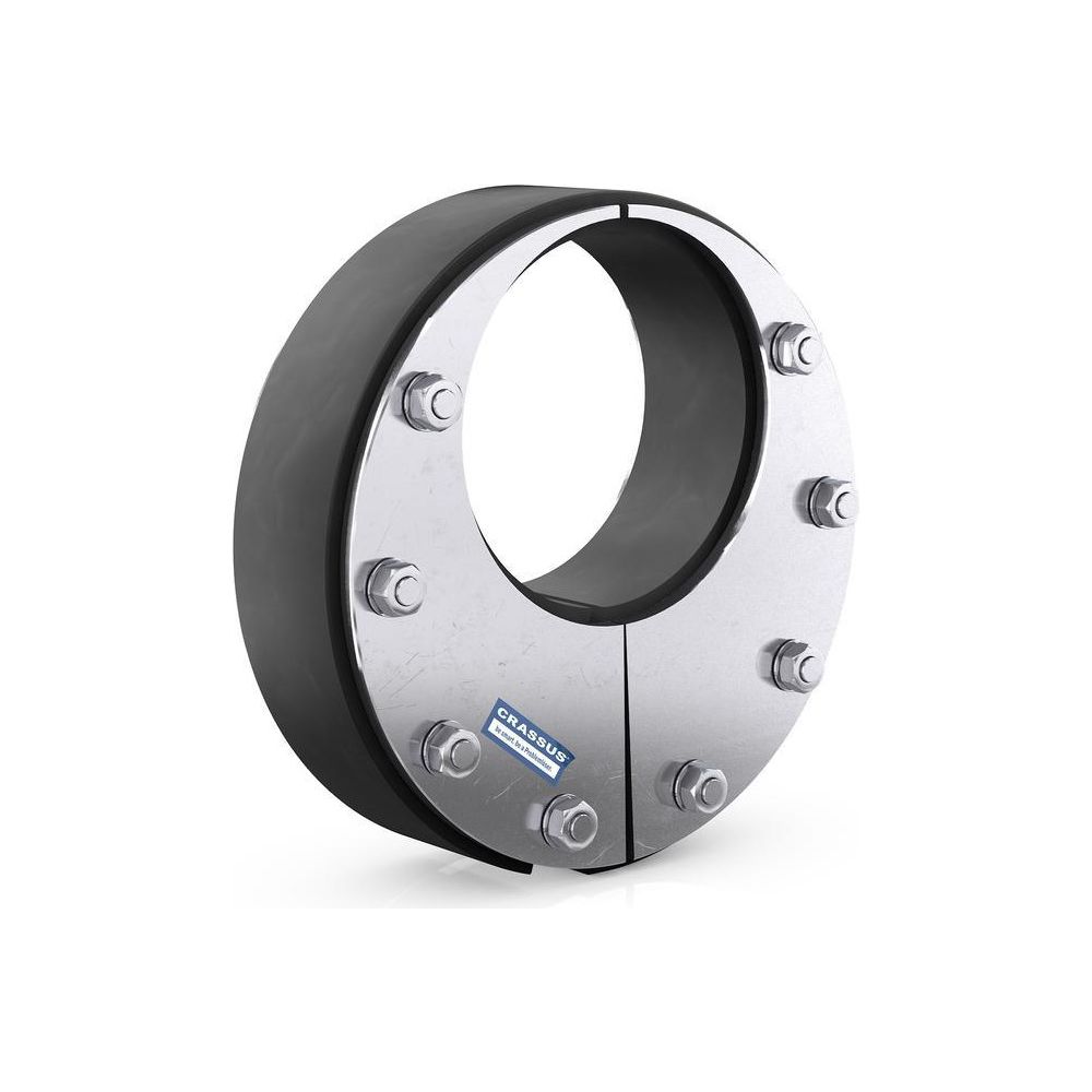 Crassus Pressringdichtung SD30-E, DN 60, AD 0-35mm, 2,5 bar, EPDM/V2A... CRASSUS-CRA21192V2A 4260391372438 (Abb. 2)