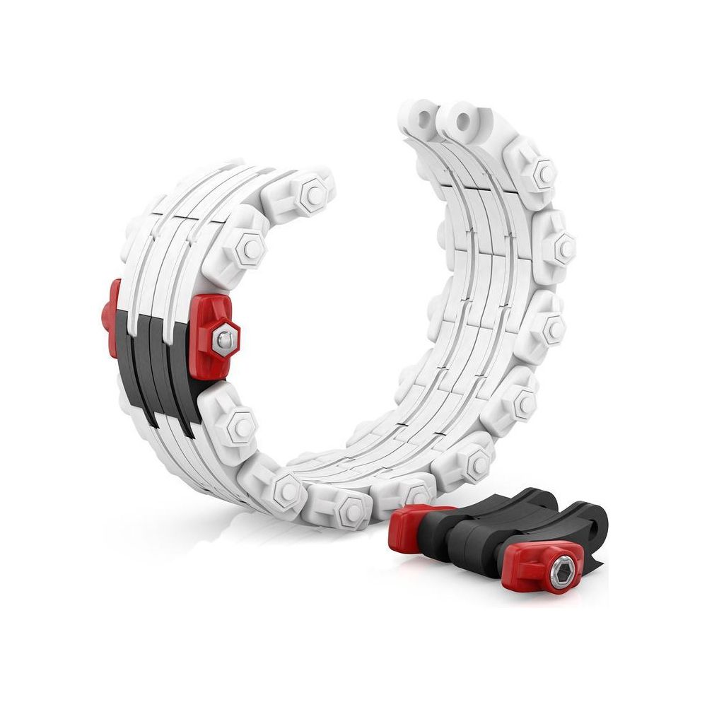 Crassus Gliederkette Typ DD GK-600, 5 bar, Dichtung 190mm, EPDM/V4A, CRA21410V4A... CRASSUS-CRA21410V4A 4260391378454 (Abb. 2)