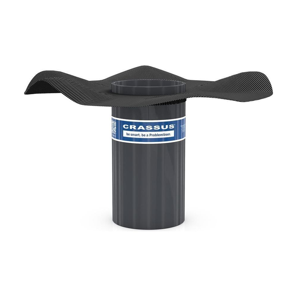 Crassus Futterrohr FE mit Flansch, DN 200, 500mm, 1,5 bar, PVC, CRA22435... CRASSUS-CRA22435 4260182348093 (Abb. 2)