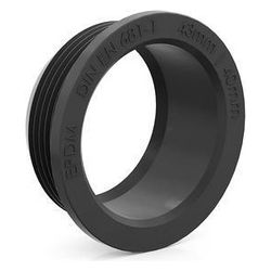 Crassus Gummiadapter CGA 43/40, 43mm auf 40mm, bis 0,5 bar, EPDM, Schwarz... CRASSUS-CRA10002 4260182340028 (Abb. 1)