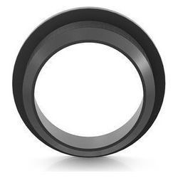 Crassus Gummiadapter CGA 43/40, 43mm auf 40mm, bis 0,5 bar, EPDM, Schwarz... CRASSUS-CRA10002 4260182340028 (Abb. 1)