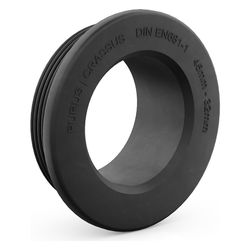 Crassus Gummiadapter CGA 45/32, 45mm auf 32mm, bis 0,5 bar, EPDM, Schwarz... CRASSUS-CRA10003 4260182340035 (Abb. 1)