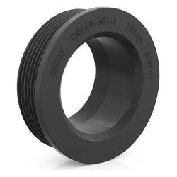 Crassus Gummiadapter CGA 73/50, 73mm auf 50mm, bis 0,5 bar, EPDM, Schwarz... CRASSUS-CRA10005 4260182340059 (Abb. 1)