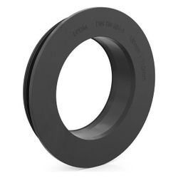 Crassus Gummiadapter CGA 150/110, 150mm auf 110mm, bis 0,5 bar, TPE, Schwarz... CRASSUS-CRA10006 4260182340066 (Abb. 1)