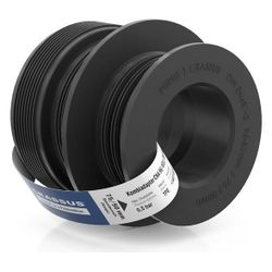 Crassus Kombiadapter CKA 96/83/75/50, 96/83mm auf 75/50mm, bis 0,5 bar, TPE, Schwarz... CRASSUS-CRA10016 4260182340165 (Abb. 1)
