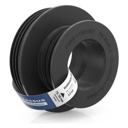 Crassus Kombiadapter CKA 100-105/75/50, 100-105mm auf 75/50mm, bis 0,5 bar, TPE, Schw... CRASSUS-CRA10017 4260182340172 (Abb. 1)