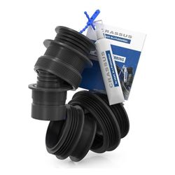 Crassus Einsteck-Übergangsring CHR 32-130, 32-130mm, Thermoplastische Elastomere, Sch... CRASSUS-CRA10081 4260182340813 (Abb. 1)