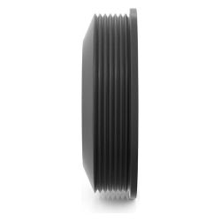 Crassus Gummiadapter CGA 105/75, 105mm auf 75mm, bis 0,5 bar, EPDM, Schwarz... CRASSUS-CRA10086 4260182340868 (Abb. 1)