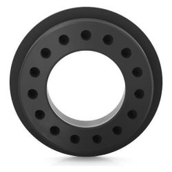 Crassus Gummiadapter CGA 123/75, 123mm auf 75mm, bis 0,5 bar, EPDM, Schwarz... CRASSUS-CRA10088 4260182340882 (Abb. 1)