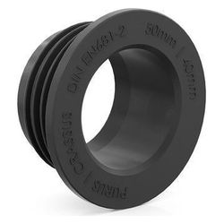 Crassus Gummiadapter CGA 50/40, 50mm auf 40mm, bis 0,5 bar, TPE, Schwarz... CRASSUS-CRA10090 4260391379475 (Abb. 1)