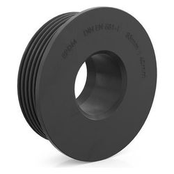 Crassus Gummiadapter CGA 83/40, 83mm auf 40mm, bis 0,5 bar, EPDM, Schwarz... CRASSUS-CRA10095 4260391379468 (Abb. 1)