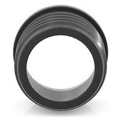Crassus Gummiadapter CGA 36/32, 36mm auf 32mm, bis 0,5 bar, EPDM, Schwarz... CRASSUS-CRA10141 4260182341414 (Abb. 1)