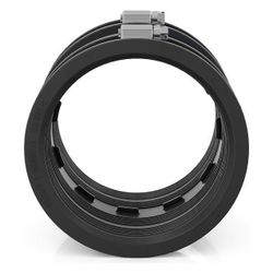 Crassus Schlauchadapter Typ 1 CDC 100, 100-116mm, 0,6 bar, EPDM/V2A, 120mm... CRASSUS-CRA11018 4260182340189 (Abb. 1)