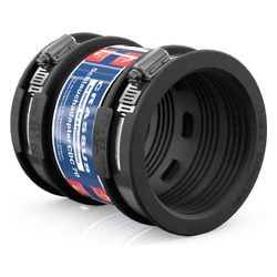 Crassus Schlauchadapter Typ 1 CDC 070, 70-85mm, 0,6 bar, EPDM, V2A, 120mm... CRASSUS-CRA11019 4260182340196 (Abb. 1)