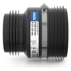 Crassus Steckadapter CSA 125, 120-141mm auf 117-127mm, bis 0,5 bar, EPDM... CRASSUS-CRA11021 4260182345276 (Abb. 1)