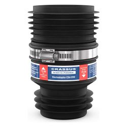 Crassus Steckadapter CSA 090, 73-90mm auf 79-86mm, bis 0,5 bar, 115mm, EPDM... CRASSUS-CRA11022 4260182345900 (Abb. 1)