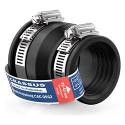 Crassus Adapterkupplung CAC 0562, 48-56mm auf 38-43mm, bis 0,6 bar, EPDM/V2A... CRASSUS-CRA12029 4260182342701 (Abb. 1)