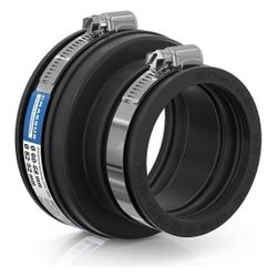 Crassus Adapterkupplung CAC 0924, 82-92mm auf 60-68mm, bis 0,6 bar, 80mm, EPDM/V2A... CRASSUS-CRA12032 4260182342732 (Abb. 1)