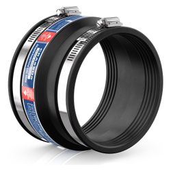 Crassus Adapterkupplung CAC 4000, 121-136mm auf 110-121mm, bis 0,6 bar, EPDM/V2A... CRASSUS-CRA12033 4260182342749 (Abb. 1)