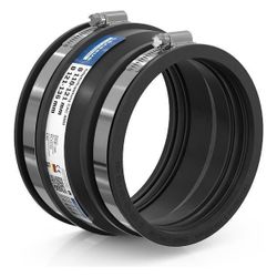 Crassus Adapterkupplung CAC 4000, 121-136mm auf 110-121mm, bis 0,6 bar, EPDM/V2A... CRASSUS-CRA12033 4260182342749 (Abb. 1)