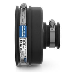 Crassus Adapterkupplung CAC 1201, 105-120mm auf 35-42mm, bis 0,6 bar, 100mm, EPDM/V2A... CRASSUS-CRA12039 4260182342800 (Abb. 1)