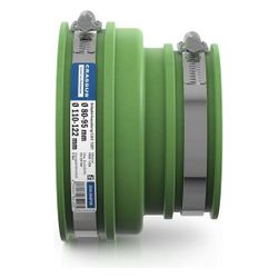 Crassus Adapterkupplung CAC 1221 110-122mm auf 80-95mm, bis 0,6 bar, 100mm, FKM/V2... CRASSUS-CRA12040FKM 4260431851435 (Abb. 1)