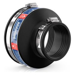 Crassus Adapterkupplung CAC 1226, 110-122mm auf 60-68mm, bis 0,6 bar, 120mm, EPDM/V2A... CRASSUS-CRA12042 4260182342831 (Abb. 1)