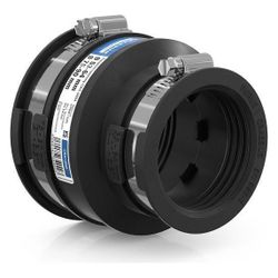 Crassus Adapterkupplung CAC 0894, 75-90mm auf 53-64mm, bis 0,6 bar, EPDM/V2A... CRASSUS-CRA12049 4260182340493 (Abb. 1)