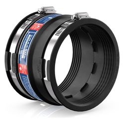 Crassus Adapterkupplung CAC 1252, 110-125mm auf 100-116mm, bis 0,6 bar, EPDM/V2A... CRASSUS-CRA12054 4260182340547 (Abb. 1)