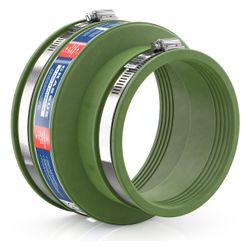 Crassus Adapterkupplung CAC 1602 144-160mm auf 110-122mm, bis 0,6 bar, 120mm, FKM/... CRASSUS-CRA12062FKM 4260431851473 (Abb. 1)
