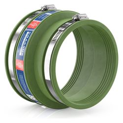 Crassus Adapterkupplung CAC 1603 144-160mm auf 121-136mm, bis 0,6 bar, 120mm, FKM/... CRASSUS-CRA12063FKM 4260431851480 (Abb. 1)