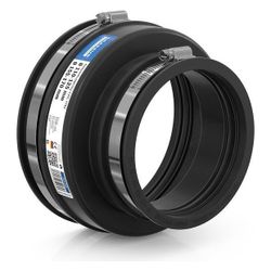 Crassus Adapterkupplung CAC 1702, 155-170mm auf 110-125mm, bis 0,6 bar, 120mm, EPDM/V... CRASSUS-CRA12065 4260182340653 (Abb. 1)