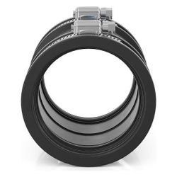 Crassus Schlauchadapter Typ 1 CDC 076, 65-76mm, 0,6 bar, EPDM/V2A, CRA14025... CRASSUS-CRA14025 4260182340257 (Abb. 1)