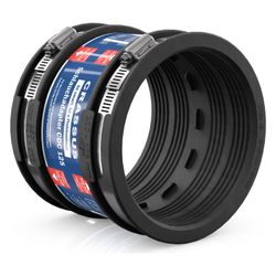 Crassus Schlauchadapter Typ 1 CDC 125, 110-125mm, 0,6 bar, EPDM/V2A, CRA14029... CRASSUS-CRA14029 4260182340295 (Abb. 1)