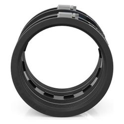 Crassus Schlauchadapter Typ 1 CDC 125, 110-125mm, 0,6 bar, EPDM/V2A, CRA14029... CRASSUS-CRA14029 4260182340295 (Abb. 1)