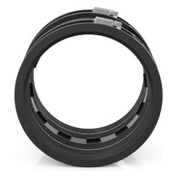 Crassus Schlauchadapter Typ 1 CDC 137, 120-137mm, 0,6 bar, EPDM/V2A, Gummi... CRASSUS-CRA14030 4260182340301 (Abb. 1)