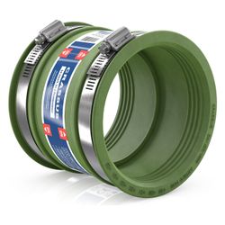 Crassus Schlauchadapter Typ 1 CDC 165 FKM, 140-165mm 0,6 bar, Gummi/V2A... CRASSUS-CRA14032FKM 4260431851404 (Abb. 1)