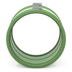 Crassus Schlauchadapter Typ 1 CDC 165 FKM, 140-165mm 0,6 bar, Gummi/V2A... CRASSUS-CRA14032FKM 4260431851404 (Abb. 1)