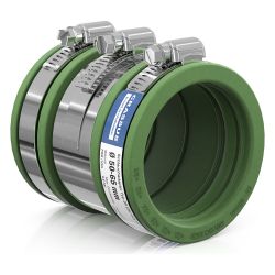 Crassus Schlauchadapter Typ 2B CSC 065 FKM, 50-65mm, 2,5 bar, Gummi, CRA14033FKM... CRASSUS-CRA14033FKM 4260431852159 (Abb. 1)