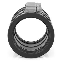 Crassus Schlauchadapter 2B CSC 065, 50-65mm, 2,5 bar, EPDM/V2A, Gummi, CRA14033... CRASSUS-CRA14033 4260182340332 (Abb. 1)