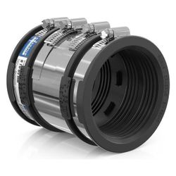 Crassus Schlauchadapter Typ 2B CSC 085, 70-85mm, 2,5 bar, EPDM/V2A, 120mm... CRASSUS-CRA14035 4260182340356 (Abb. 1)
