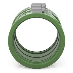 Crassus Schlauchadapter Typ 2B CSC 095, 80-95mm, 2,5 bar, FKM/V2A, CRA14036FKM... CRASSUS-CRA14036FKM 4260431852241 (Abb. 1)
