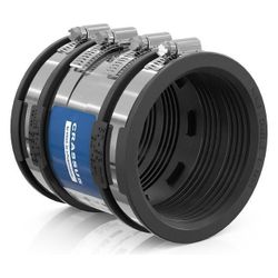 Crassus Schlauchadapter Typ 2B CSC 095, 80-95mm, 2,5 bar, 120mm, EPDM/V2A... CRASSUS-CRA14036 4260182340363 (Abb. 1)