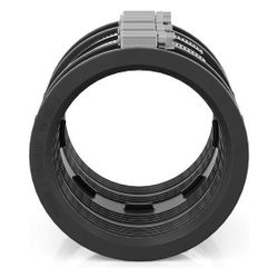 Crassus Schlauchadapter Typ 2B CSC 095, 80-95mm, 2,5 bar, 120mm, EPDM/V2A... CRASSUS-CRA14036 4260182340363 (Abb. 1)